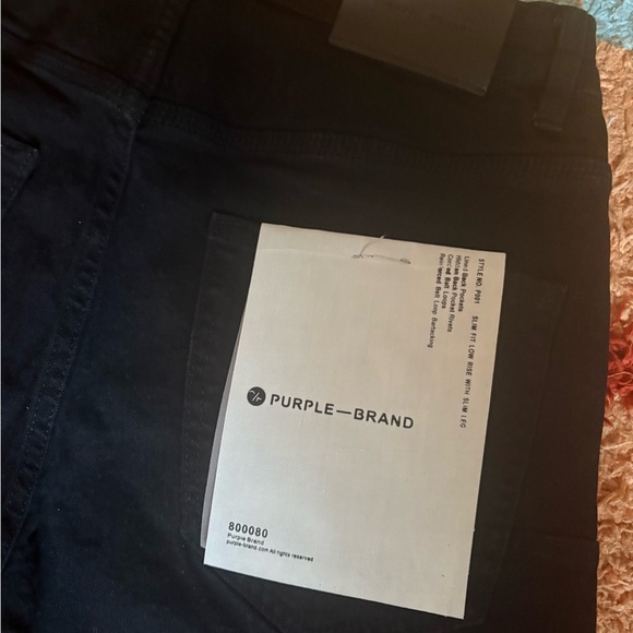 Purple Jeans (Size 30) - Picture 2 of 6